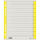 Brause Trennblatt Mikroperf 230g/qm gelb