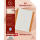 Brause Trennblatt Mikroperf 230g/qm orange