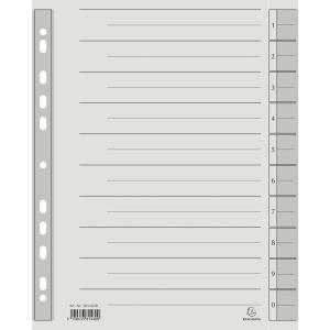 Brause Trennblatt Mikroperf 230g/qm grau