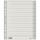 Brause Trennblatt Mikroperf 230g/qm grau