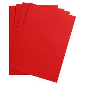 Clairefontaine Tonpapier 50x70 250Bl 120g Mohnrot