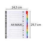 Exacompta Register 1-12 A4+ Manila Fb Tabs