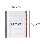Exacompta Register 31T A4+ mani/bedrfarbigTab
