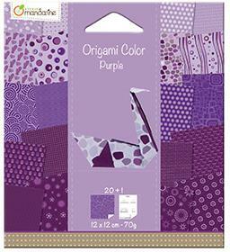 Avenue Mandarine Origamipapier 12x12 20Bl 70g lila