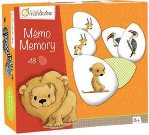 Avenue Mandarine Memory Savannentiere 13,5x5x12