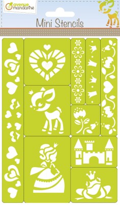 Avenue Mandarine Mini Schablonen Märchen 10Stk