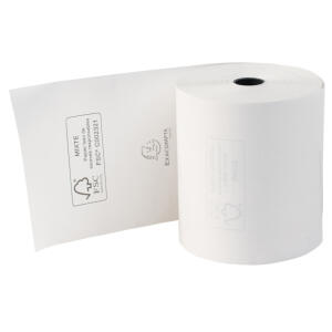 Exacompta Rolle 1lg therm 55g 80x80mm