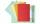 Exacompta AM A4 Folio 3Kl 280g Forever rot