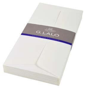 Lalo Umschlag DL selbstk weiss 25St