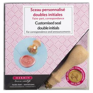 Herbin Kit für Siegel "Initialen"