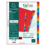 Exacompta Register A4 20tlg A-Z Manila Karton