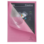 Exacompta Fenstermappe Super-rosa 100St