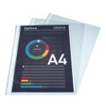 Exacompta Prospekthülle A4 PP genarbt 100St