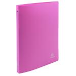 Exacompta Ringb A4 Uni PP mE 4R 15mm rosa