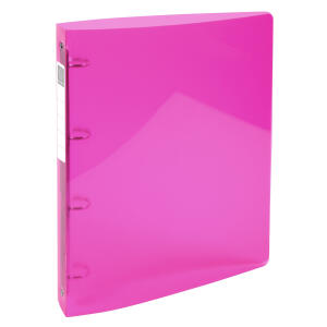 Exacompta Ringbuch A4/4R 30mm Iderama PP rosa