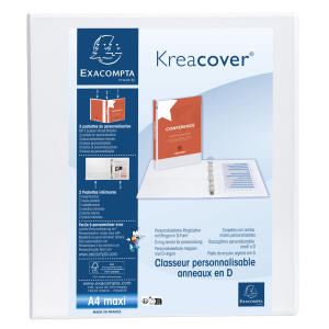 Exacompta Ringbuch personal. 4D R. 40mm weiss