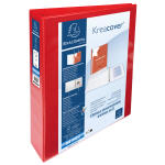 Exacompta Ringbuch A4 KC 2Tasch 4D R40mm rot