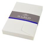 Lalo Umschlag Vergé C6 weiss 50St
