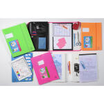 Exacompta Campus Neon Ordnungsmappe 12tlg bl