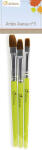 Avenue Mandarine Set 3 Pinsel syntetisch flach