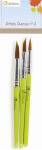 Avenue Mandarine Set 3 Pinsel syntetisch rund
