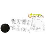 Avenue Mandarine Set Stampi Mouss Feen