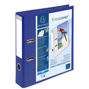 Exacompta Ordner KC PVC 70mm Hülle blau