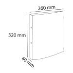 Exacompta Ringbuch A4 PP 2R 30mm lindgrün