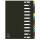 Exacompta Ordnungsmappe A4 Harmon 12tlg sw