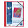 Exacompta Sammelmappe A4 PP KC Transp Rot