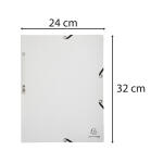 Exacompta Sammelmappe A4 Manila weiss