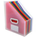 Exacompta Fächer-Stehsammler 12tlg PP Crystal