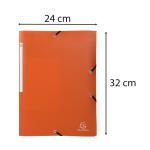 Exacompta Sammelmappe PP GZ 0.5MM orange