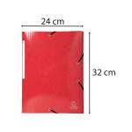 Exacompta Sammelmappe Iderama A4+ mE rot
