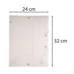 Exacompta Sammelmappe A4 mE Crom Kristal