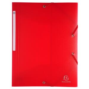 Exacompta Sammelmappe A4 mE Chromaline rot