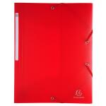 Exacompta Sammelmappe A4 mE Chromaline rot