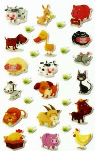 Maildor Stickers Cooky Tiere2 7,5x12 1Bg