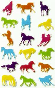 Maildor Stickers Cooky Pferde 7,5x12 1Bg