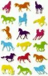 Maildor Stickers Cooky Pferde 7,5x12 1Bg