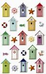 Maildor Stickers Cooky Strandkorb 7,5x12 1Bg