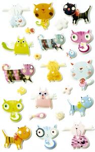 Maildor Stickers Cooky Kätzchen 7,5x12 1Bg 3065505603719