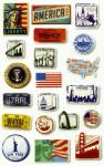Maildor Stickers Cooky USA 7,5x12 1Bg
