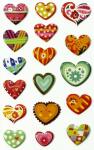 Maildor Stickers Cooky Herzen 7,5x12 1Bg