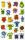 Maildor Stickers Cooky Monster2 7,5x12 1Bg