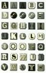 Maildor Stickers Cooky Alphabet s/b 7,5x12 1Bg
