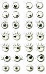 Maildor Stickers Cooky Augen 7,5x12 1Bg