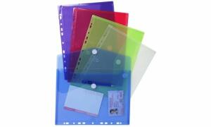 Exacompta Prospekthülle gel. A4 PP 5St Transp