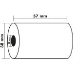 Exacompta Rolle 1 ladig 60g 57x38x12 per 10