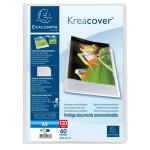 Exacompta Sichtmappe Kreacover A4 60 Hülle ws